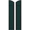 Ekena Millwork Americraft 3-Board (2 Batten) Wood Joined Board-n-Batten Shutters w/Ellipt Top, ARW101BE311X77FGH, PR ARW101BE311X77FGH - alternate 1